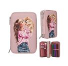 TOPModel 2 Fach Federtasche DOTS