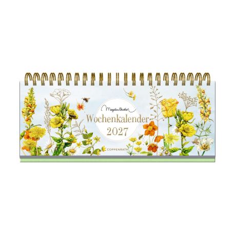 Wochenkalender 2027 - gelb