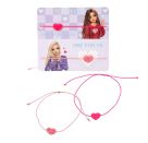 TOPModel BFF Herzarmband Set Textil