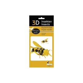 fridolin - 3D Papiermodell - Hornisse, Spezialkarton, gelasert