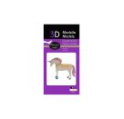 fridolin - 3D Papiermodell - Einhorn, Spezialkarton, gelasert