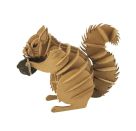 3D-Modell Eichhörnchen Spezialkarton gelasert