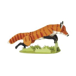 3D-Modell Fuchs Spezialkarton gelasert