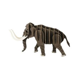 3D-Modell Mammut Spezialkarton gelasert