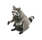 fridolin - 3D-Modell, Waschbär, Spezialkarton, gelasert