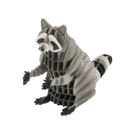 fridolin - 3D-Modell, Waschbär, Spezialkarton, gelasert