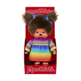 Monchhichi 20cm Rainbow Dress Girl