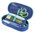 Faulenzer Etui blau/türkis