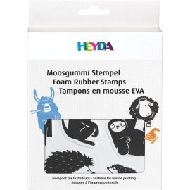 Moosgummi Stempel „Tiere | 10-55 mmFoam Rubber Stamps Animals | 10-55 mmTampons en caoutchouc mousse « Animaux » | 10