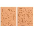 Moosgummi Stempel „Tiere | 10-55 mmFoam Rubber Stamps Animals | 10-55 mmTampons en caoutchouc mousse « Animaux » | 10