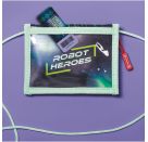 Robot Hero Brustbeutel