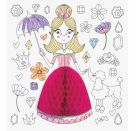 3D Mal Set Prinzessin