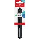 Lineal 15 cm Dots schwarz bru