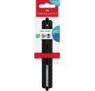 Lineal 15 cm Dots schwarz bru