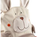 Pfötchen-Rucksack Hase grün