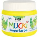 MUCKI Fingerfarbe Gelb 150 ml