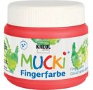 MUCKI Fingerfarbe Rot 150 ml