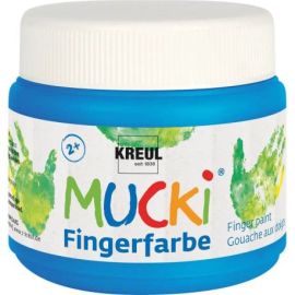 MUCKI Fingerfarbe Blau 150 ml