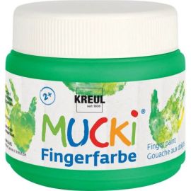 MUCKI Fingerfarbe Grün 150 ml