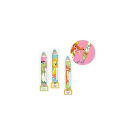 ABC-5 Radierstift Jumbo personalisierbar, 3-fach sortiert Dieser bunte XXL-Radierstift im farbenfrohen Stift-Design lä
