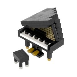 BRIXIES Klavier (Flügel) schwarz