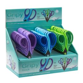 Schere Gripy Edelst.17,5 rund