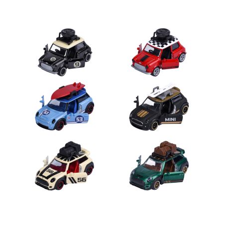 Mini Deluxe Cars, 6-sort.