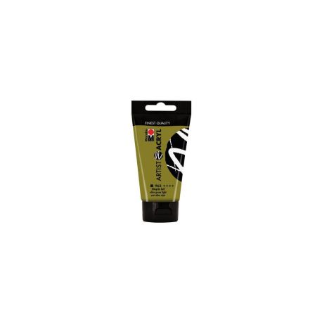 Marabu Artist Acryl, Olivgrün hell 962, 75 ml