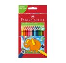 Faber-Castell Buntst. dreikant Jumbo 5.4mm 24er Karton Faber-Castell