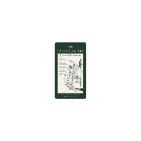 Bleistift CASTELL 9000 12er Design Set