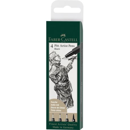 Tuschestift PITT artist pen Farbe 199 4x