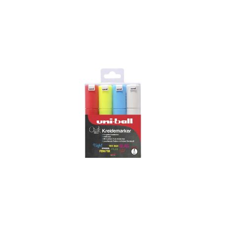 Marker UNI CHALK MARKER PWE-8K 4x