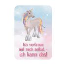 Mutmachkarten für die Schule – Einhorn