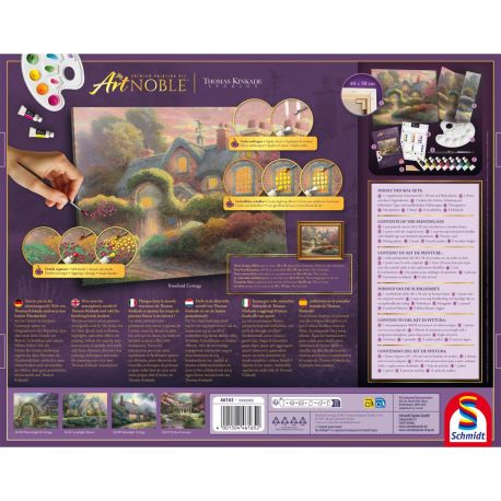 My ArtNoble, T.Kinkade  Rosebud Cottage