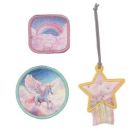 School Patches Set Unicorn Star