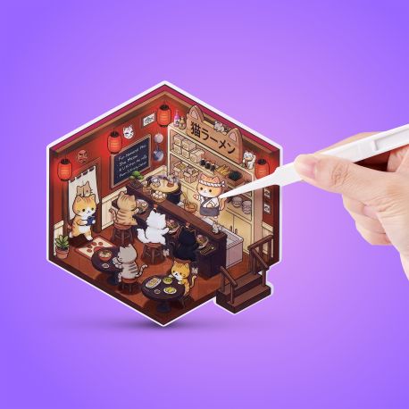 Zuru Sticker Therapie - Kawaii Kittens, sort.