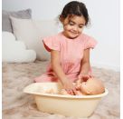 Puppen-Badewanne, beige, 41x23x13 cm