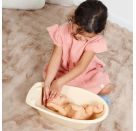 Puppen-Badewanne, beige, 41x23x13 cm