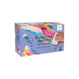 KREUL Squeegee Art Set mit Kids Art Kinder-Künstlerfarben