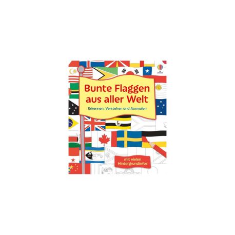 Bunte Flaggen aus der Welt