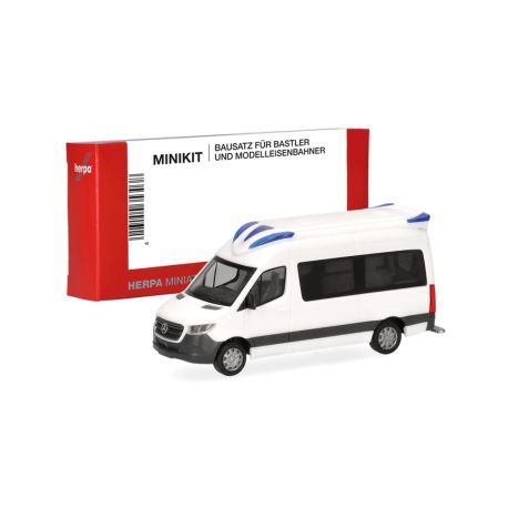 herpa - MiniKit Mercedes-Benz Sprinter 18 RTW Delfis,weiß (1 Stück)
