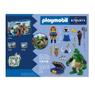 PLAYMOBIL 72116 Troll mit Löwenritterschatz
