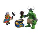 PLAYMOBIL 72116 Troll mit Löwenritterschatz