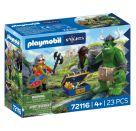 PLAYMOBIL 72116 Troll mit Löwenritterschatz