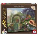 My ArtNoble, T.Kinkade Hummingbird Cottage