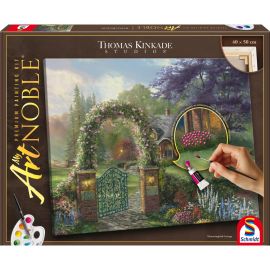 My ArtNoble, T.Kinkade Hummingbird Cottage
