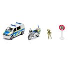 SIKU 2562 VW T6 mit BMW Polizeimotorrad