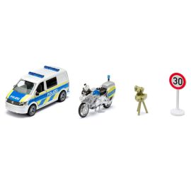 SIKU 2562 VW T6 mit BMW Polizeimotorrad