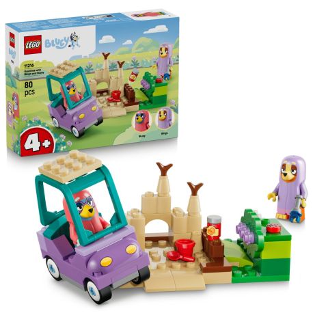 LEGO® Bluey 11216 Omas mit Bingo und Bluey