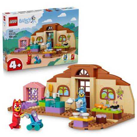 LEGO® Bluey 11221 Schule mit Rusty und Bluey